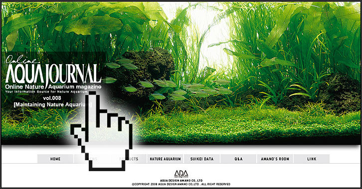 Online Aqua Journal by Takashi Amano - Your Information Source for Nature Aquarium Online Aqua Journal by Takashi Amano - Your Information Source for Nature Aquarium